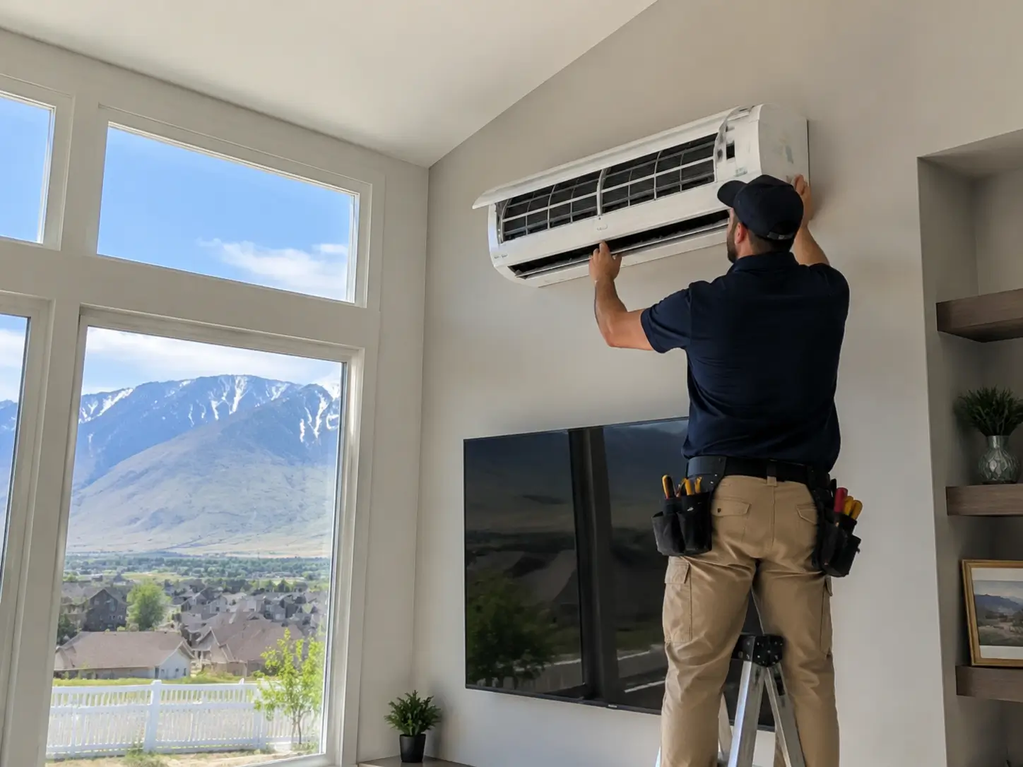 Residential HVAC mini split replacement services in Northern Utah homes