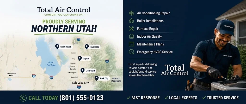 Residential HVAC mini split replacement services in Northern Utah homes